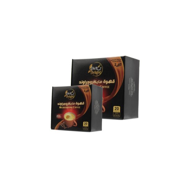 عرض قهوة مايكروجراوند بسكراللوز حبة + حبة مجانًا