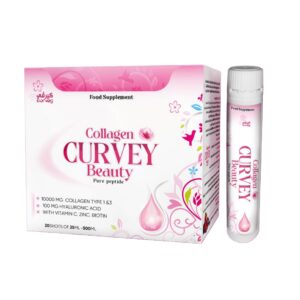 كولاجين كيرفي بيوتي 10,000MG Curvy Beauty Collagen (20 أمبول)